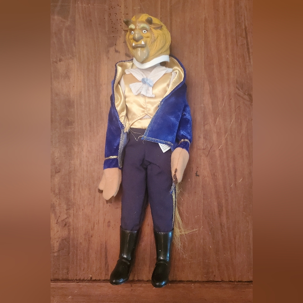The BEAST Doll in Blue and Gold Outfit